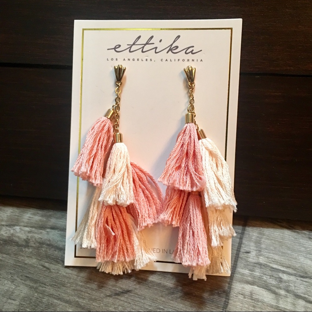 *New*  Ettika Tassel Earrings